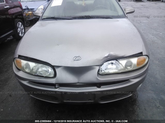 1G3GR64H214144926 - 2001 OLDSMOBILE AURORA GRAY photo 6