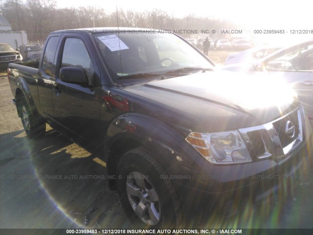 1N6AD0CW8CC469541 - 2012 NISSAN FRONTIER SV/PRO-4X GRAY photo 1