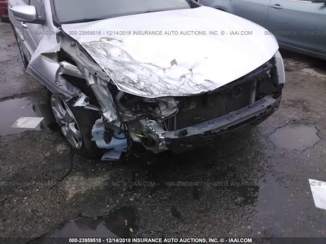 5J6TF1H53AL003485 - 2010 HONDA ACCORD CROSSTOUR EXL SILVER photo 6