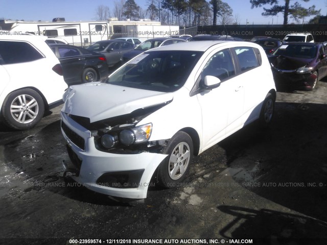 1G1JA6SH4D4147243 - 2013 CHEVROLET SONIC LS 白色 照片 2