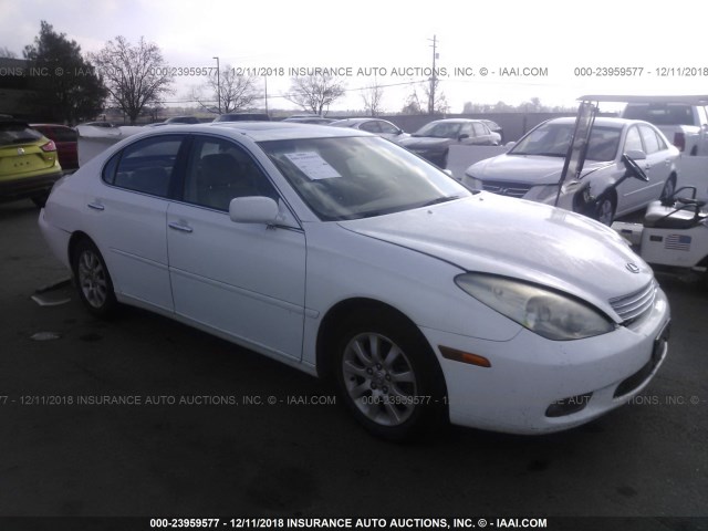 JTHBA30G845054660 - 2004 LEXUS ES 330 WHITE photo 1