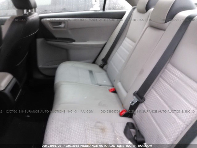 4T1BF1FKXFU031954 - 2015 TOYOTA CAMRY LE/XLE/SE/XSE WHITE photo 8