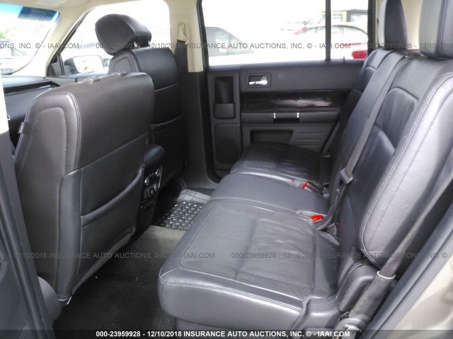 2FMGK5C82DBD32061 - 2013 FORD FLEX SEL 金色 照片 8
