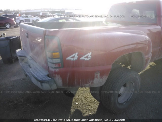 1GCJK33D16F230599 - 2006 CHEVROLET SILVERADO K3500 RED photo 7