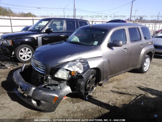 3GNBABFW3BS653258 - 2011 CHEVROLET HHR LT GRAY photo 2