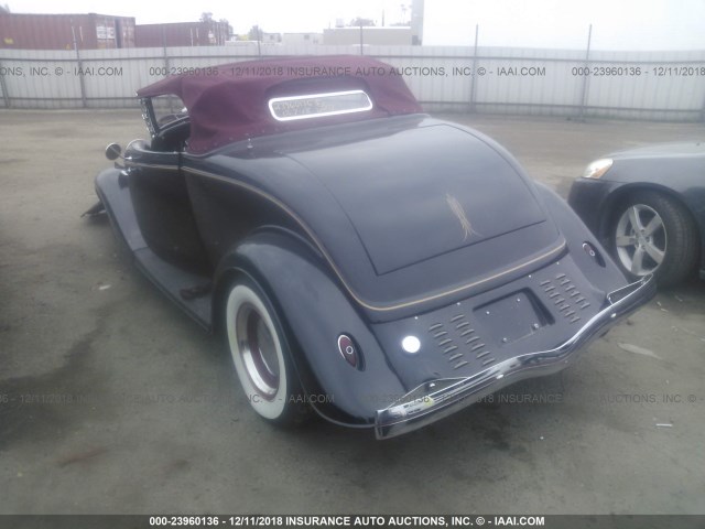 18380089 - 1934 FORD 2 DOOR COUPE  BLACK photo 3