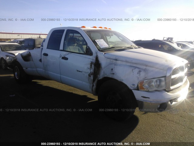 3D7MA48C93G839851 - 2003 DODGE RAM 3500 ST/SLT WHITE photo 1