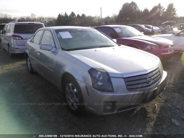 1G6DM577240127315 - 2004 CADILLAC CTS SILVER photo 1