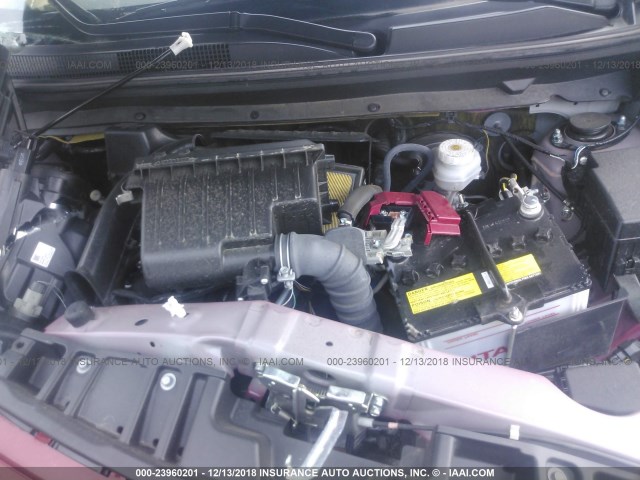 ML32F3FJ9JHF01776 - 2018 MITSUBISHI MIRAGE G4 ES Rojo foto 10