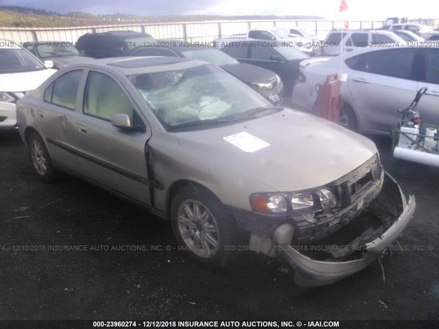 YV1RS64A742321013 - 2004 VOLVO S60 GRAY photo 1