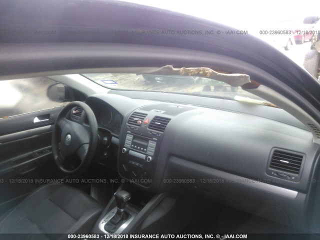 3VWEF71K97M161674 - 2007 VOLKSWAGEN JETTA WOLFSBURG 黑色 照片 5