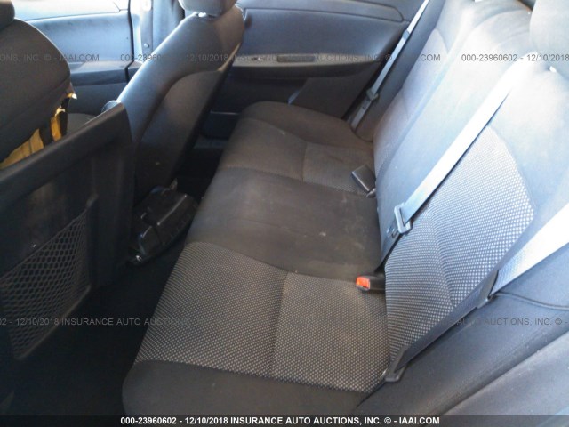 1G1ZH57B98F229539 - 2008 CHEVROLET MALIBU 1LT GRAY photo 8