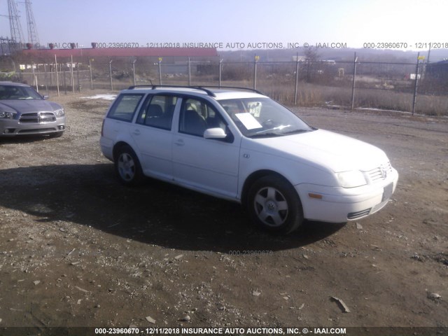 WVWSB61J72W229580 - 2002 VOLKSWAGEN JETTA GLS WHITE photo 1