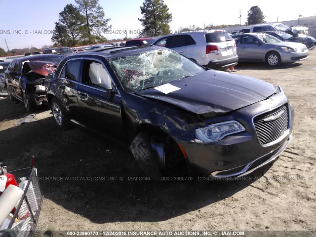 2C3CCAAG6GH161162 - 2016 CHRYSLER 300 LIMITED GRAY photo 1