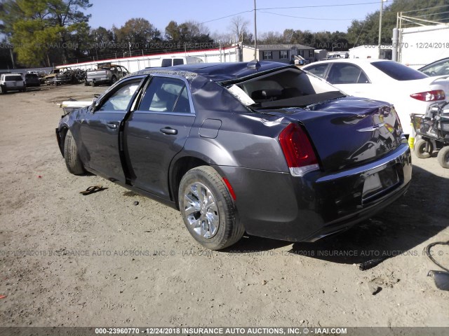 2C3CCAAG6GH161162 - 2016 CHRYSLER 300 LIMITED GRAY photo 3
