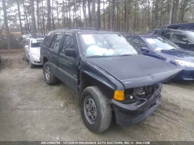 4S2CK58E1V4331520 - 1997 ISUZU RODEO S BLACK photo 1