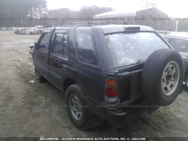 4S2CK58E1V4331520 - 1997 ISUZU RODEO S BLACK photo 3