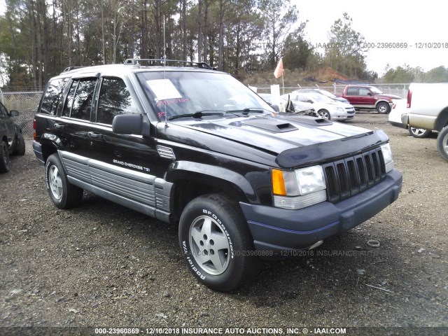 1J4GX58Y1VC654975 - 1997 JEEP GRAND CHEROKEE LAREDO/TSI BLACK photo 1