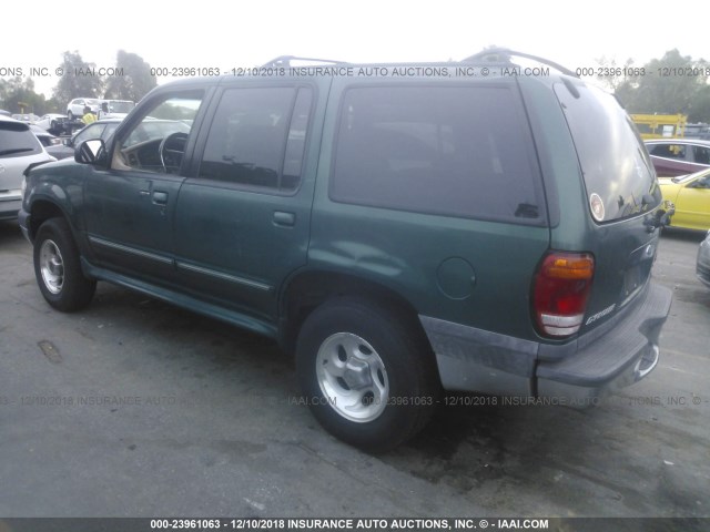 1FMZU63E41ZA26972 - 2001 FORD EXPLORER XLT GREEN photo 3