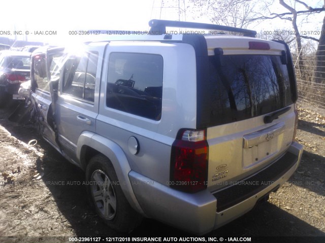 1J8HG58T29C517864 - 2009 JEEP COMMANDER LIMITED SILVER photo 3