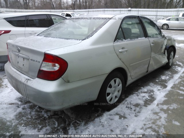 4T1BE32K54U793218 - 2004 TOYOTA CAMRY LE/XLE/SE SILVER photo 4