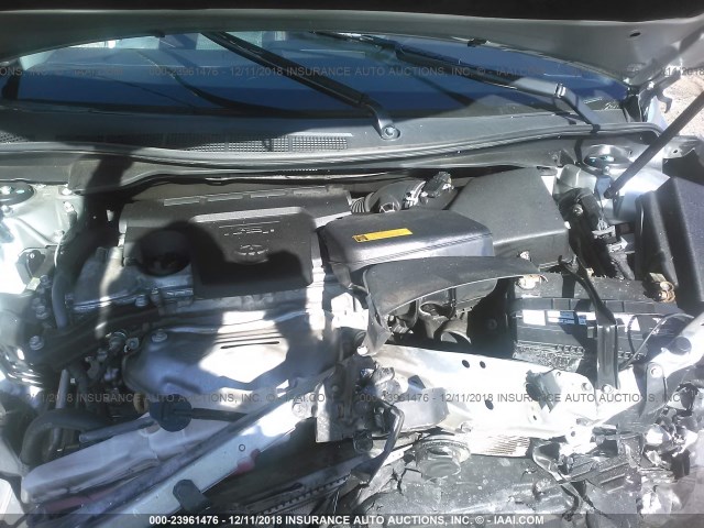 4T1BF1FK5FU892345 - 2015 TOYOTA CAMRY LE/XLE/SE/XSE SILVER photo 10