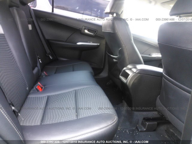 4T1BF1FK8CU191150 - 2012 TOYOTA CAMRY SE/LE/XLE BLUE photo 8