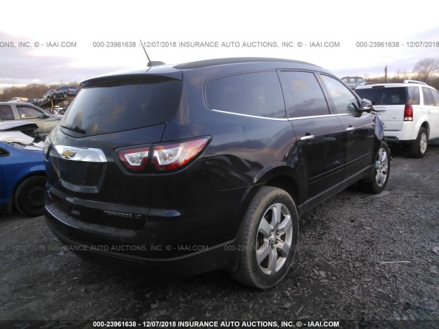 1GNKVGKD1GJ319146 - 2016 CHEVROLET TRAVERSE LT BLUE photo 4