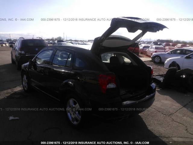 1B3HB48A09D207030 - 2009 DODGE CALIBER SXT BLACK photo 3