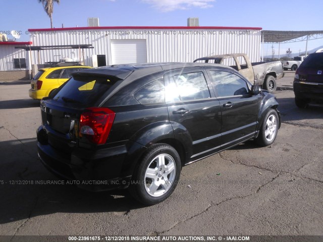 1B3HB48A09D207030 - 2009 DODGE CALIBER SXT BLACK photo 4