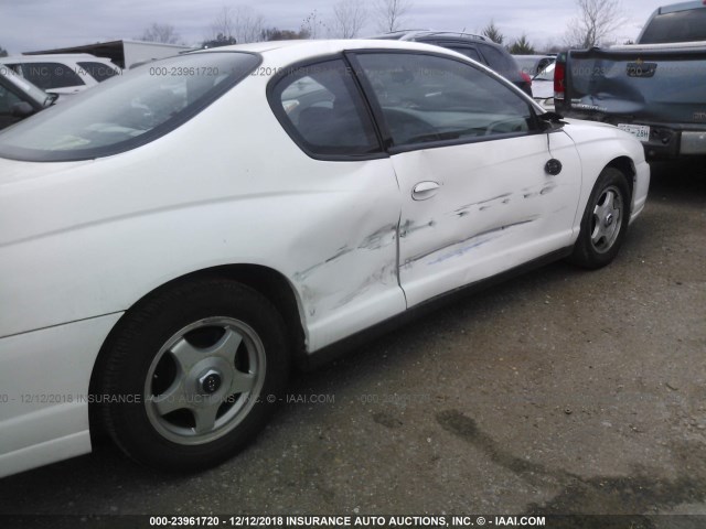2G1WW12E359219452 - 2005 CHEVROLET MONTE CARLO LS 白色 照片 6