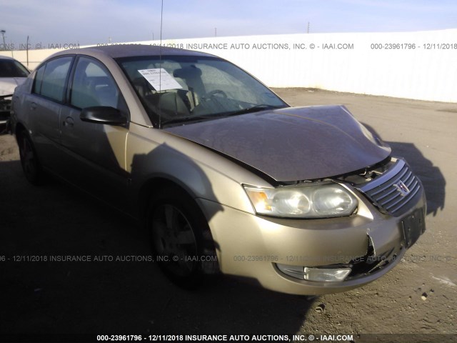 1G8AL55F76Z136226 - 2006 SATURN ION LEVEL 3 BEIGE photo 1