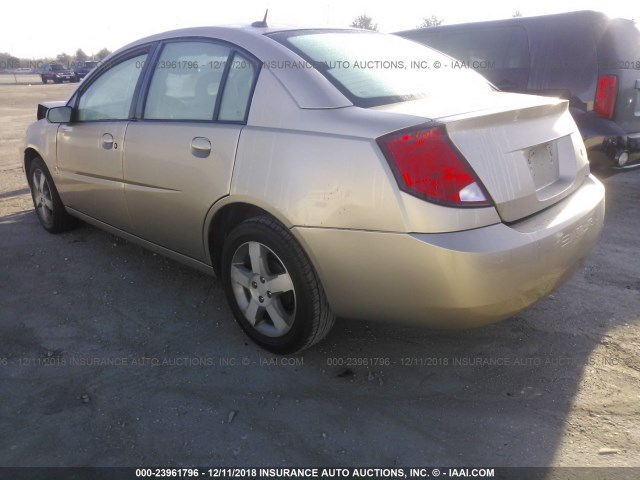 1G8AL55F76Z136226 - 2006 SATURN ION LEVEL 3 BEIGE photo 3