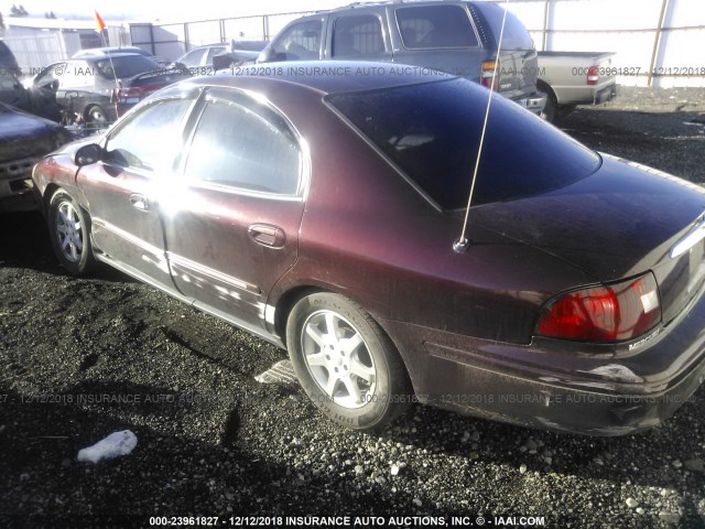 1MEFM53U71G621267 - 2001 MERCURY SABLE LS MAROON photo 3