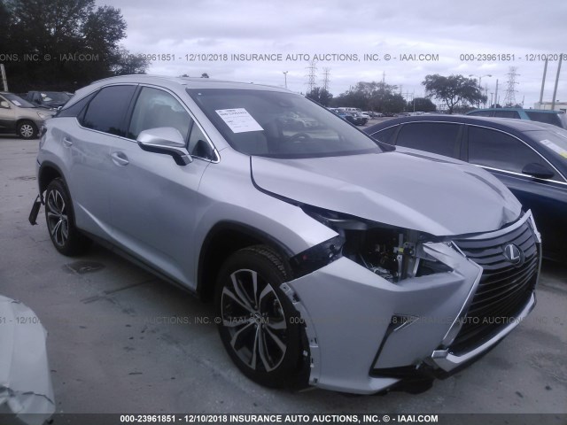 2T2ZZMCAXKC121356 - 2019 LEXUS RX 350/BASE/F SPORT SILVER photo 1