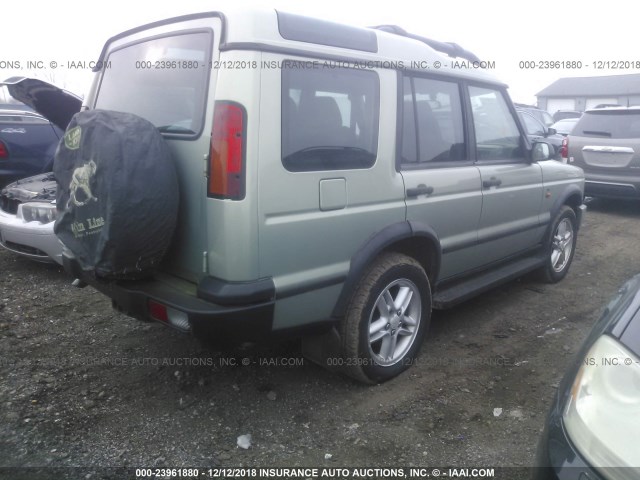 SALTY19484A850064 - 2004 LAND ROVER DISCOVERY II SE GREEN photo 4