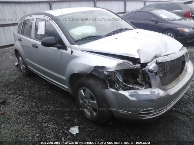 1B3HB28A19D152950 - 2009 DODGE CALIBER SE SILVER photo 1