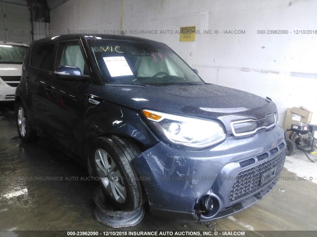 KNDJX3A51G7335233 - 2016 KIA SOUL ! Tünd mavi foto 1