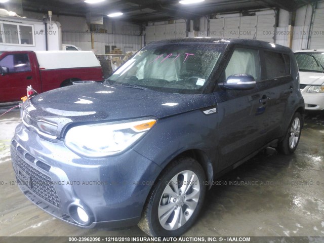 KNDJX3A51G7335233 - 2016 KIA SOUL ! Tünd mavi foto 2