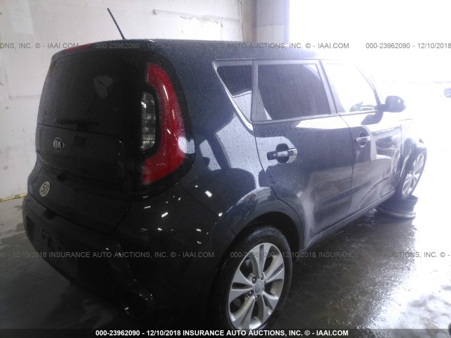 KNDJX3A51G7335233 - 2016 KIA SOUL ! Tünd mavi foto 4