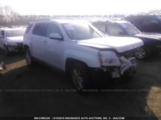 2GKALREK3E6163707 - 2014 GMC TERRAIN SLE WHITE photo 1