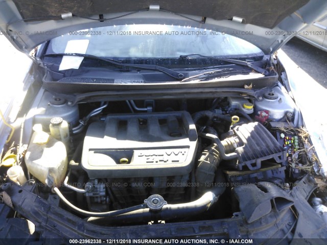 1C3CCBAB3DN670946 - 2013 CHRYSLER 200 LX 浅蓝色 照片 10