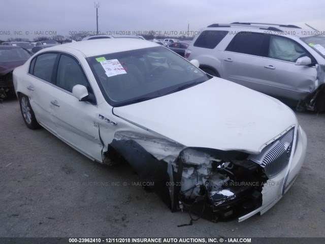 1G4HD57M19U150827 - 2009 BUICK LUCERNE CXL WHITE photo 6