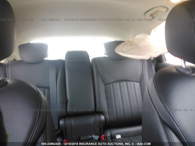 JN1BJ0RR6GM270900 - 2016 INFINITI QX50 GRAY photo 8