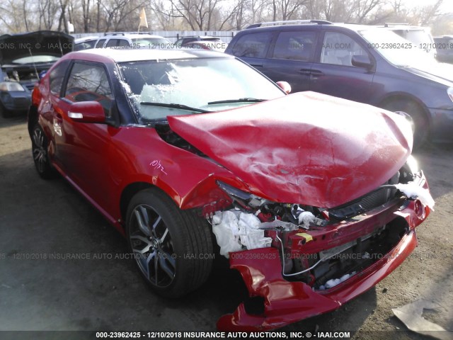 JTKJF5C74GJ015249 - 2016 TOYOTA SCION TC 红色 照片 1