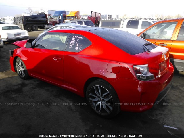 JTKJF5C74GJ015249 - 2016 TOYOTA SCION TC 红色 照片 3