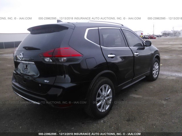 JN8AT2MT0HW136959 - 2017 NISSAN ROGUE S/SL/SV BLACK photo 4