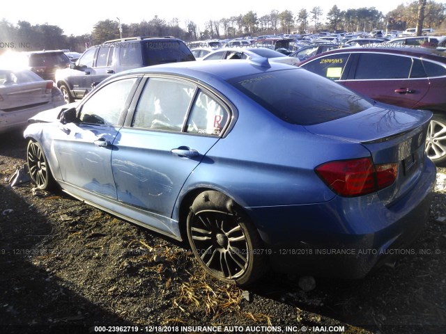 WBA3B9C54FF589267 - 2015 BMW 335 XI Dark Blue photo 3