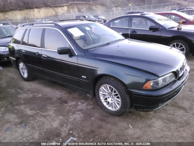 WBADS434X3GE11838 - 2003 BMW 525 IT AUTOMATIC GREEN photo 1