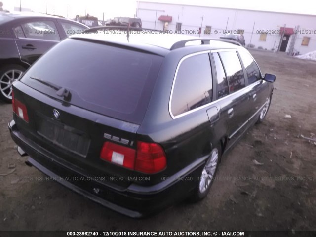 WBADS434X3GE11838 - 2003 BMW 525 IT AUTOMATIC GREEN photo 4